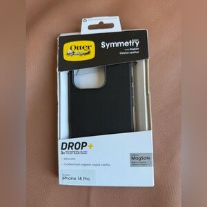 OtterBox Symmetry Black Case for iPhone 16 Pro